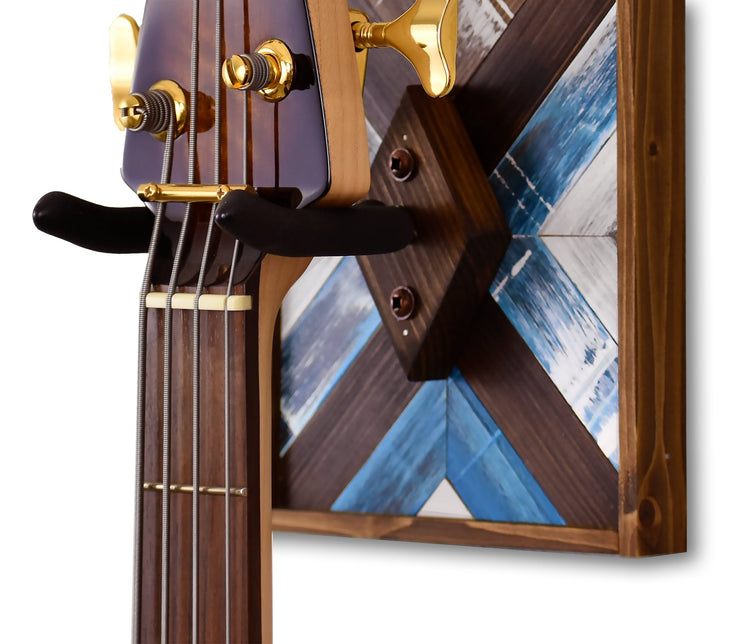 The Deep Blue Guitar Hanger