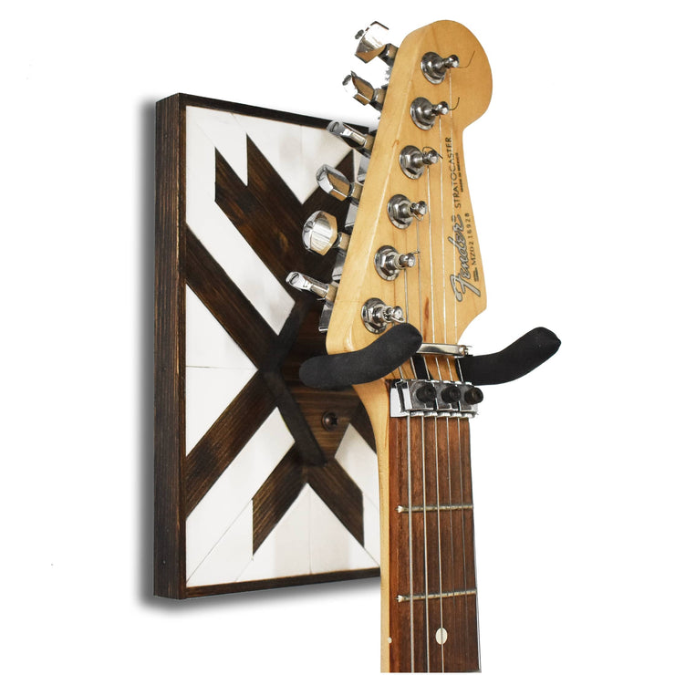 Modern Walnut Guitar Hanger